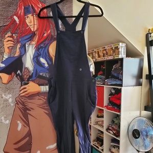 Soft Dark Blue Overalls